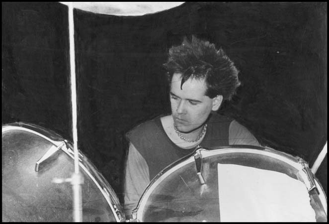 0023ÄXÜL Anfang 1984,Party bei Johnny Fesel 03,Chris