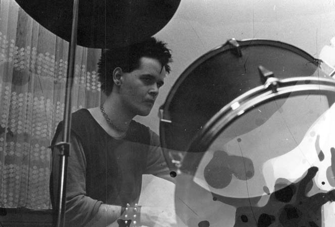 0024ÄXÜL Anfang 1984,Party bei Johnny Fesel 05