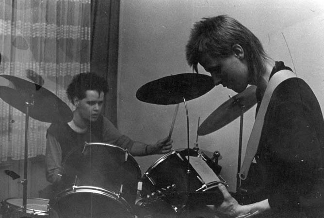 0025ÄXÜL Anfang 1984,Party bei Johnny Fesel 06