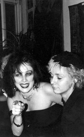 0088Party bei Gitti Juli 1985       Gitti & Solvej
