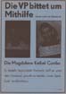 0141Die Magdalene Keibel Combo Flyer 1986